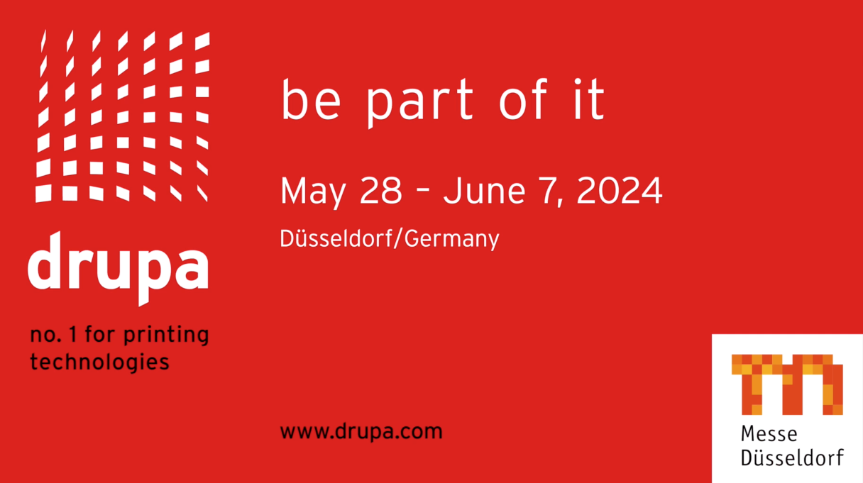 DRUPA trade fair Düsseldorf 2024 Chritto exhibition booth construction